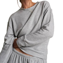 Load image into Gallery viewer, Selma Brushed Sweater Jersey Pullover