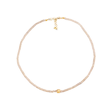 Load image into Gallery viewer, Champagne Topaz Beaded Necklace