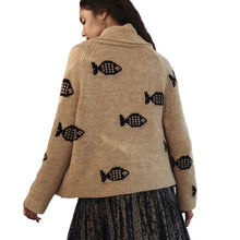 Load image into Gallery viewer, The Swimming Fish Lodge Cardigan