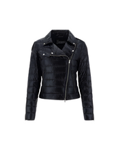 Load image into Gallery viewer, Nylon Ultralight Down Moto Jacket