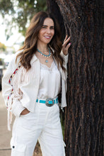 Load image into Gallery viewer, Court Prairie Fringe Jacket