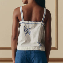 Load image into Gallery viewer, The Weekend Tank w/ Hanky Embroidery