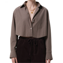 Load image into Gallery viewer, Ana Cropped Shirt