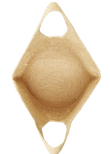 Load image into Gallery viewer, Leah Logo Hobo Raphia