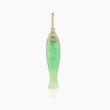 Load image into Gallery viewer, Fortuna Chrysoprase Charm