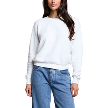 Load image into Gallery viewer, Ziggy Inside out Fleece Long Sleeve Shrunken Crewneck Sweatshirt