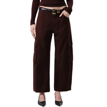 Load image into Gallery viewer, Citizens of Humanity Thassos twisted seam utility pant in Mahogany corduroy, front view