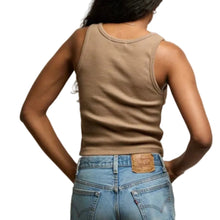 Load image into Gallery viewer, Blondie Structured Rib Bra Friendly Tank
