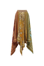 Load image into Gallery viewer, Clemenza Spliced Scarf Skirt
