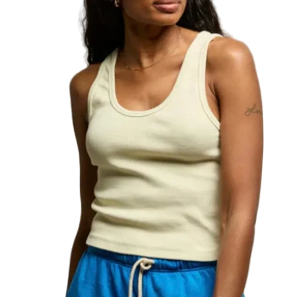 Blondie Structured Rib Bra Friendly Tank — Pink Lagoon Boutique, Solana Beach