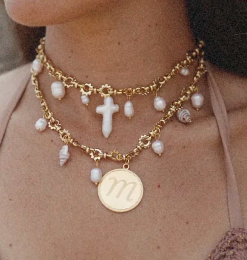 Paloma Cross Necklace