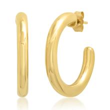 Load image into Gallery viewer, 14K Gold Party Hoops
