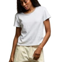 Load image into Gallery viewer, Billie Cotton Contrast Crewneck Tee
