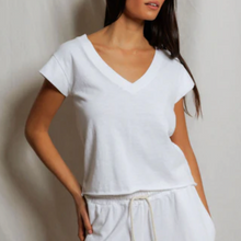 Load image into Gallery viewer, Pearl Japanese Jersey V Neck
