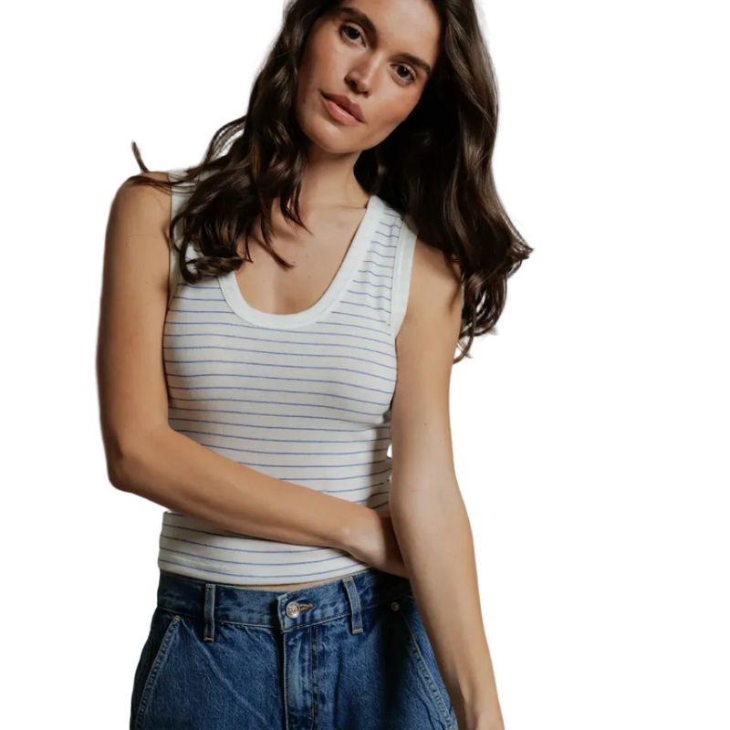 Kendra Brushed Sweater Tank Top