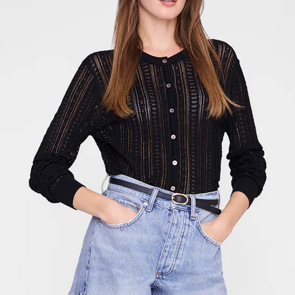 Moni Crop Cardigan — Pink Lagoon Boutique, Solana Beach