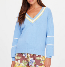 Load image into Gallery viewer, Rever Josette V Neck Sweater
