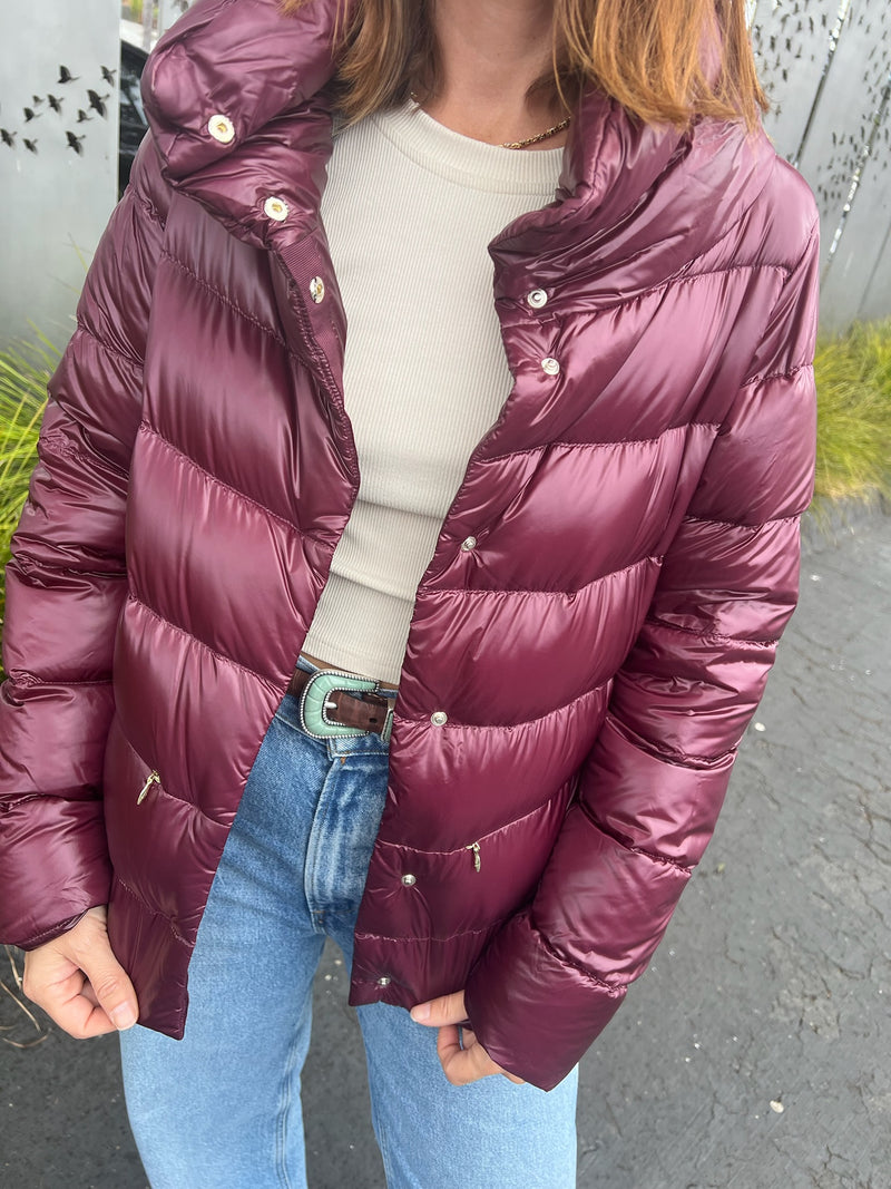 Nylon Ultralight Jacket w/ Side Snap