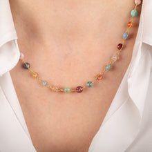 Load image into Gallery viewer, Multi Textile Necklace
