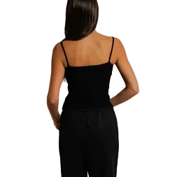 Lucille Ribbed Skinny Tank alternate view