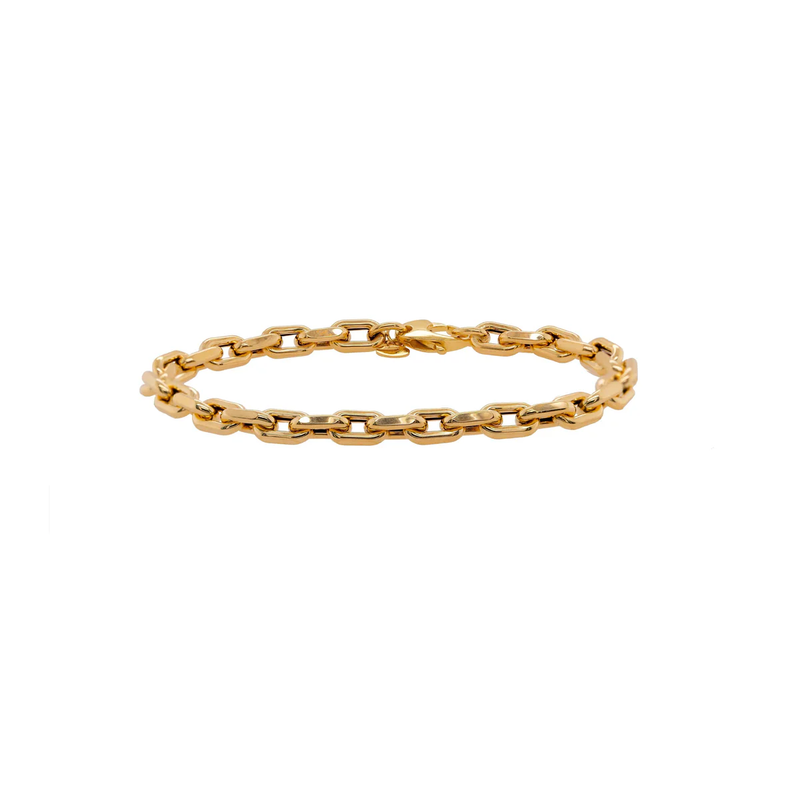 Chubby Diamond Link Bracelet