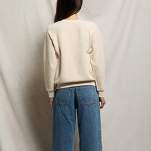 Load image into Gallery viewer, Ziggy Inside Out Fleece Long Sleeve Shrunken Crewneck Sweatshirt
