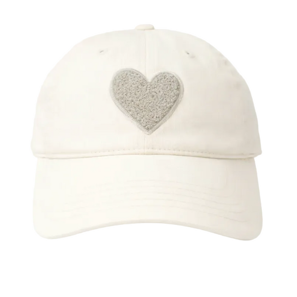 KR Imperfect Chenille Heart Hat — Pink Lagoon Boutique, Solana Beach
