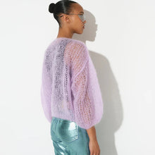 Load image into Gallery viewer, Mohair Bomber Cardigan
