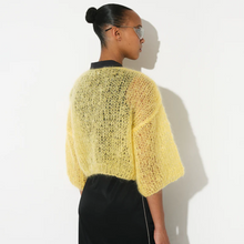 Load image into Gallery viewer, Mohair Light Short Sleeve Cardigan
