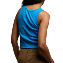 Load image into Gallery viewer, Blondie Structured Rib Bra Friendly Tank

