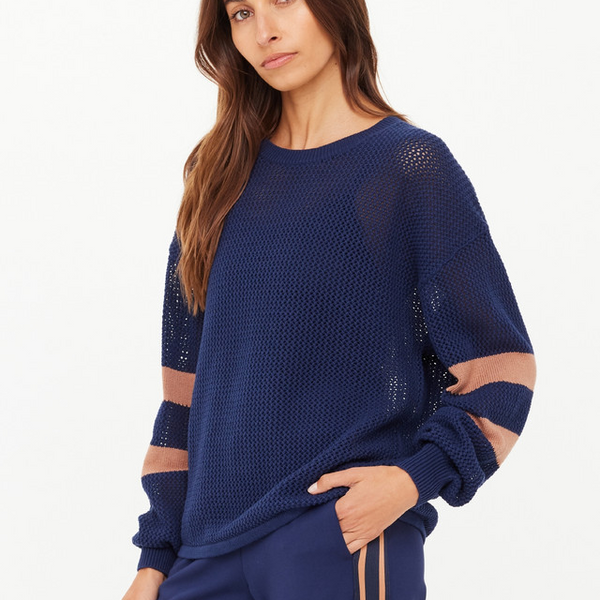 Fenway Sebastian Knit Crew — Pink Lagoon Boutique, Solana Beach