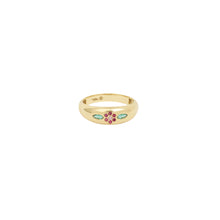 Load image into Gallery viewer, 18K YG Miniflower Ring

