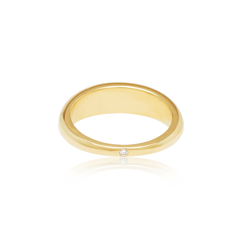 Pink Tourmaline & Diamond Mini Bubble Ring alternate view