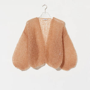 Mohair Bomber Cardigan