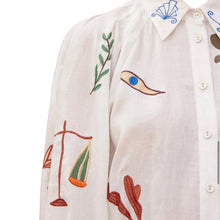 Load image into Gallery viewer, Mina Embroidered Shirtdress
