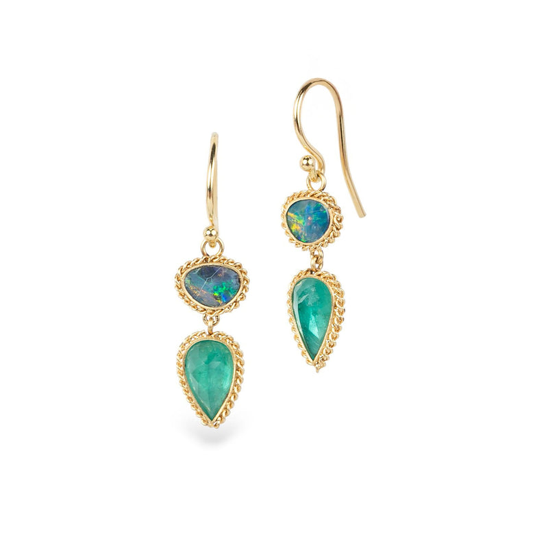 Australian Opal Earrings