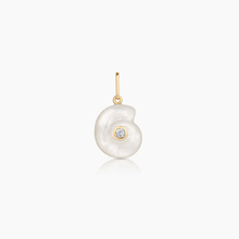 Load image into Gallery viewer, Nautilus Mother Of Pearl Charm
