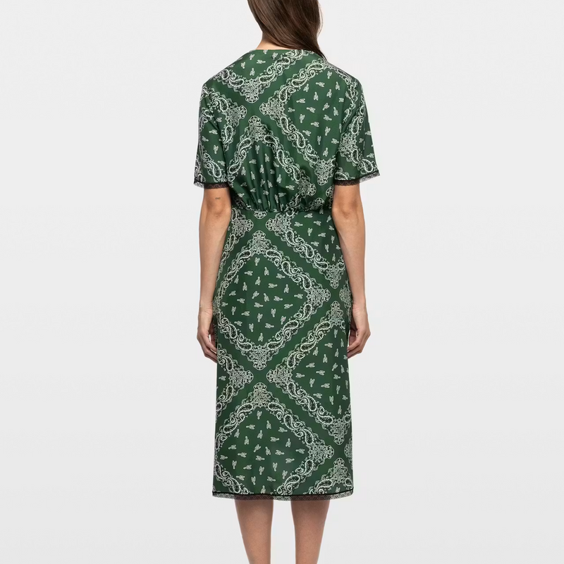 Reforme Silk Bandana Dress alternate view