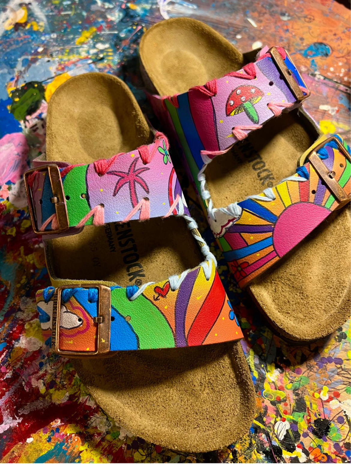 Crazy World Gio Birkenstock – Pink Lagoon