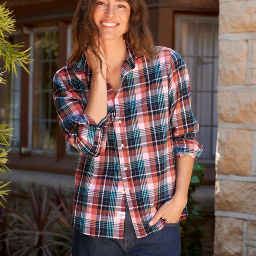 Frank and Eileen Eileen shirt in plaid