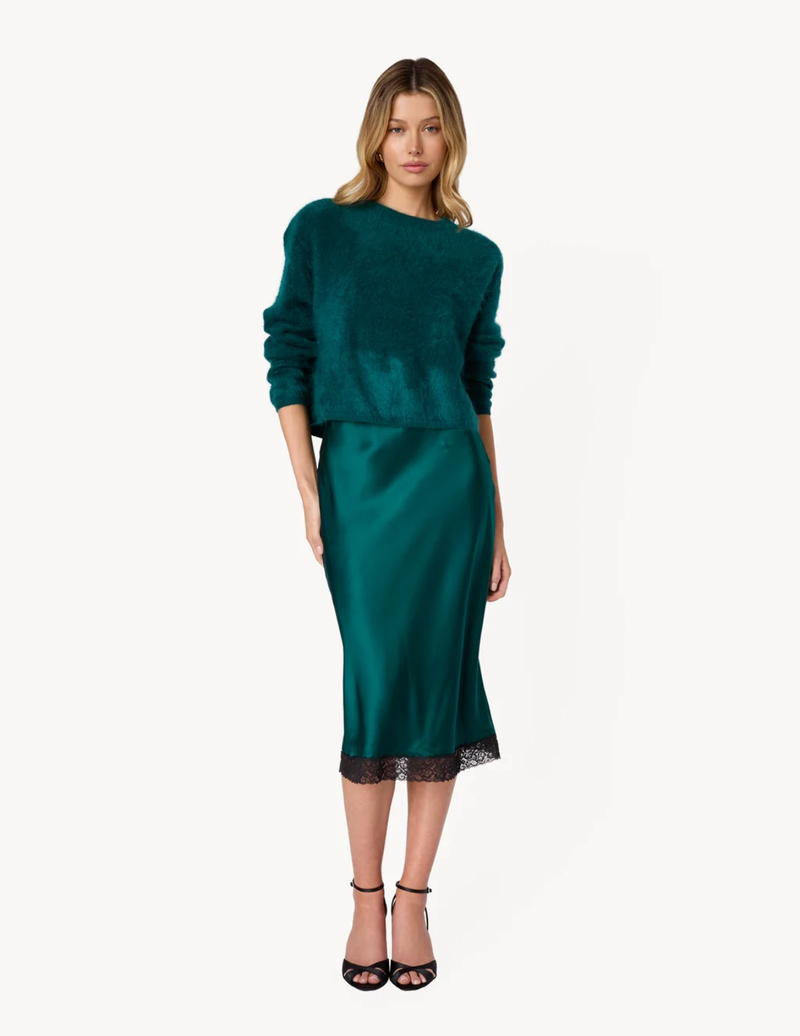 Muriel High Rise Bias Skirt