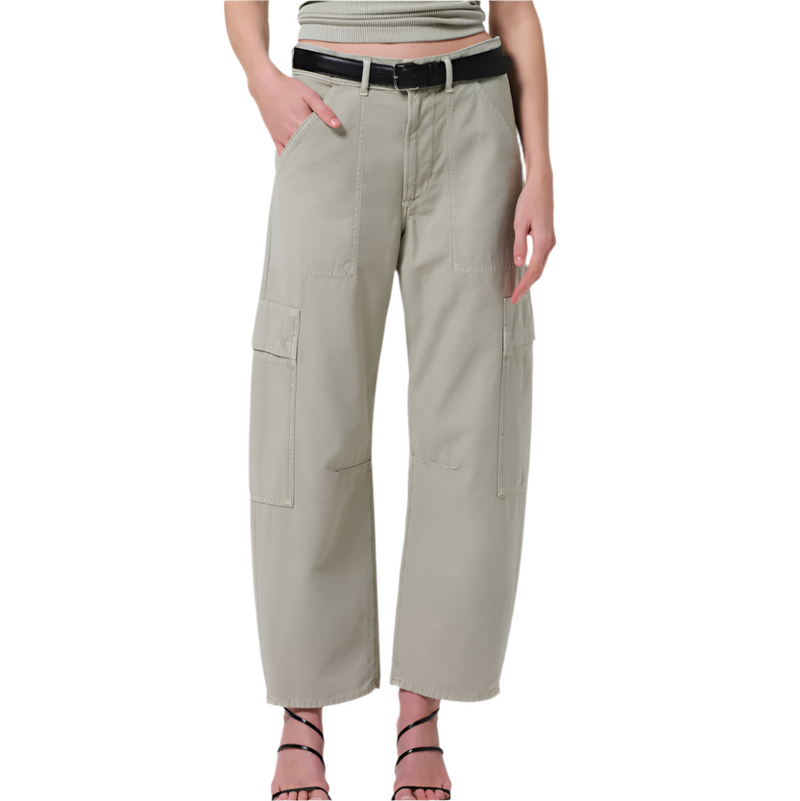 Marcelle Low Slung Cargo In Sateen