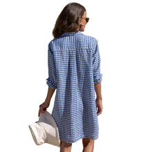 Load image into Gallery viewer, Hunter Step Hem Shirtdress
