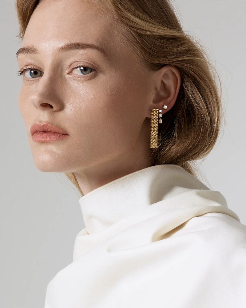 Allure Small Carre Studs alternate view