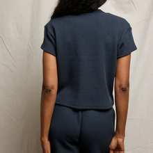 Load image into Gallery viewer, Jada Waffle Vneck Tee
