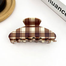 Load image into Gallery viewer, Vintage Plaid Hair Clip
