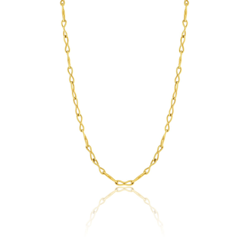 Mobius Chain Link Necklace