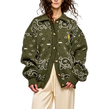 Load image into Gallery viewer, Military Green Bandana
