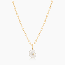 Load image into Gallery viewer, Nautilus Mother Of Pearl Charm
