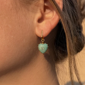 Isabel Amazonite Earrings